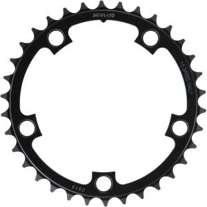 SRAM Chainring Road, 34t 5 Bolt 110 mm BCD Alum (50-34) – Black, 3 mm(Black)