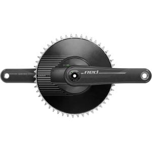 SRAM RED 1 AXS Power Meter Crankset – 165mm, 12-Speed, 50t Aero Chainring, 8-Bolt Direct Mount, Dub Spindle Interface,