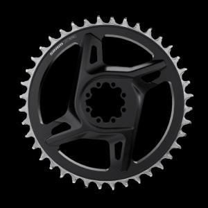 SRAM RED X-Sync Chainring – 46t, 12/13 Speed, 8-Bolt Direct Mount, Black/Silver, E1