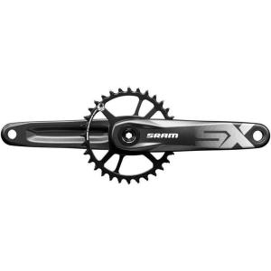 SRAM SX Eagle Boost Crankset – 175mm, 12-Speed, 32t, Direct Mount, DUB Spindle Interface, Black, A1