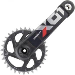 SRAM X01 Eagle Dub Crankset – Boost(Lunar/Oxy Red)