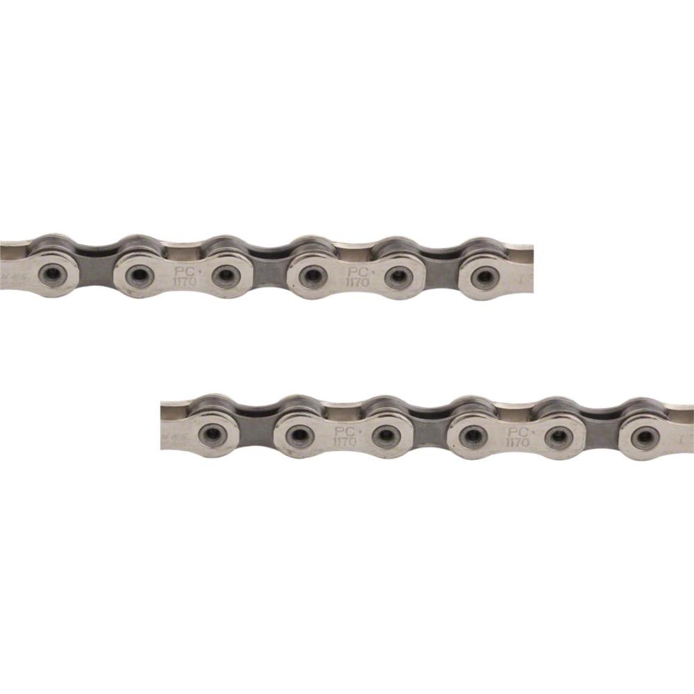 imageSRAM PC1170 11Speed Silver Chain with Master Link HeavyDuty Durable HighPerformance Bicycle Chain 2 Pack