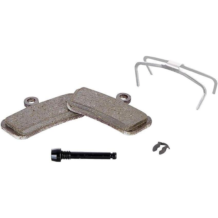 imageSRAM Disc Brake Pads Organic Compound Steel Backed Powerful For Trail Guide and G2Silver