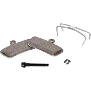SRAM Disc Brake Pads – Organic Compound, Steel Backed, Powerful, For Trail, Guide, and G2(Silver)