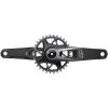 Sram X0 Eagle D1 T-Type Crankset (12-Speed | 32 Teeth | 175 mm | Dub | Aluminium | DM | Without Bottom Bracket)(Black)