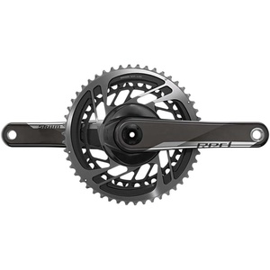 SRAM RED AXS Crankset – 175mm, 12-Speed, 50/37t, Direct Mount, GXP Spindle Interface, Natural Carbon, D1