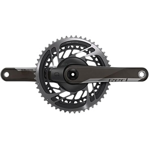 SRAM RED AXS Power Meter Crankset – 165mm, 12-Speed, 46/33t, Direct Mount, DUB Spindle Interface, Natural Carbon, D1