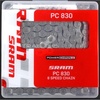 SRAM PC-830 6/7/8-Speed Road/MTB Bike Chain 1/2″ x 3/32″ 114L fits Shimano Campy