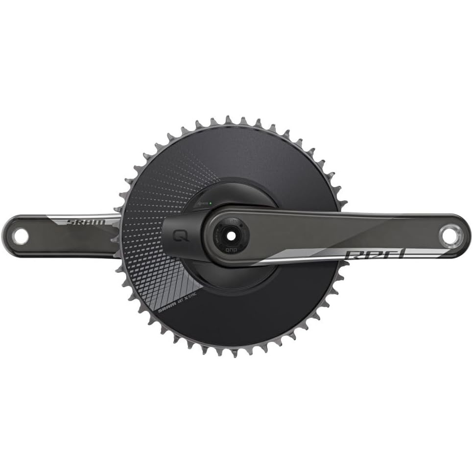 image:imageSRAM Red 1 AXS Quarq Power Meter Crankset Speed 12 Spindle 2899mm BCD Direct Mount 50 DUB 170mm Black Road