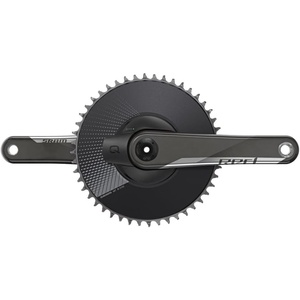 SRAM, Red 1 AXS Quarq, Power Meter Crankset, Speed: 12, Spindle: 28.99mm, BCD: Direct Mount, 50, DUB, 170mm, Black, Road